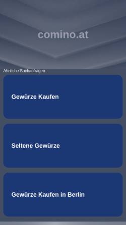 Vorschau der mobilen Webseite www.comino.at, COMINO Schulungen