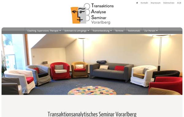 Vorschau von www.taseminar.at, TA-Seminar Vorarlberg, Dornbirn