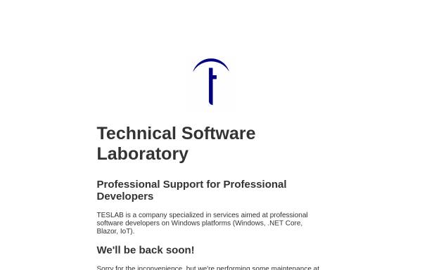 Vorschau von www.teslab.com, Technical Software Laboratory, Blons
