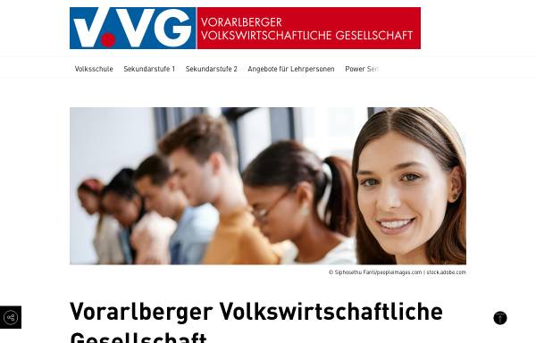 Vorschau von www.vvg.at, Vorarlberger Volkswirtschaftliche Gesellschaft