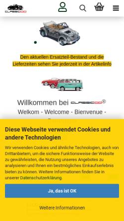 Vorschau der mobilen Webseite www.seefeldt.de, Seefeldt Caravantechnik