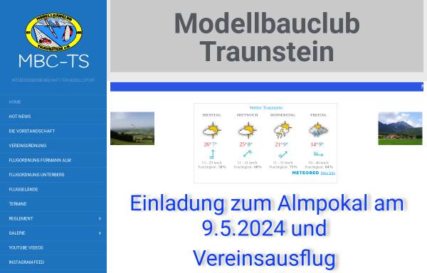 Vorschau von www.mbc-ts.de, Modellbauclub Traunstein e.V.
