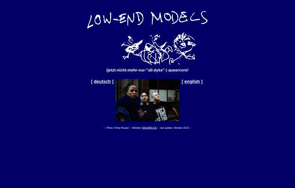 Vorschau von www.low-end-models.de, Low-End Models