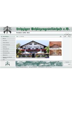 Vorschau der mobilen Webseite www.lsg-ev.de, Leipziger Schützengesellschaft e.V.