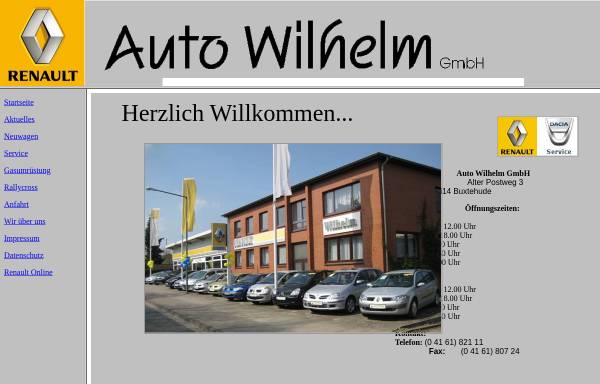 Vorschau von www.autowilhelm.de, Auto Wilhelm GmbH