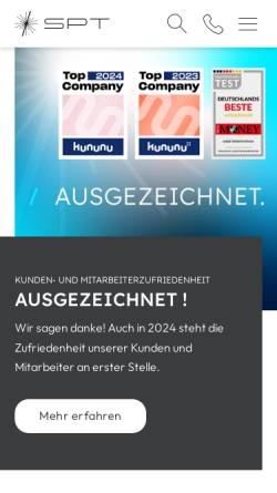 Vorschau der mobilen Webseite www.tesmer.de, Rudeloff Tesmer AG & Co. KG