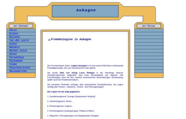 Vorschau von www.frankreich-sued.de, Fremdenlegion in Aubagne