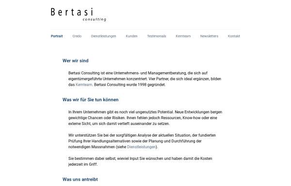 Vorschau von www.bertasiconsulting.ch, Bertasi Flavio