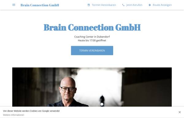 Vorschau von brain-connection.business.site, Brain Connection GmbH - Technologie- und Innovationsmanagement