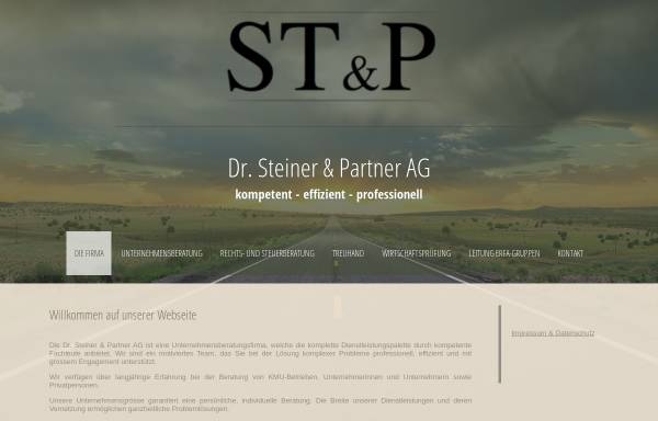 Vorschau von www.drsteiner.ch, Dr. Steiner & Partner AG