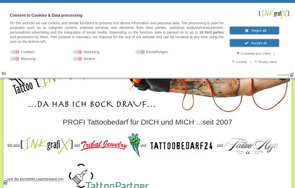 Vorschau von www.tattoobedarf.de, Tribal Jewelry GmbH