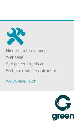 Vorschau der mobilen Webseite www.vecellio.ch, Vecellio Consulting GmbH