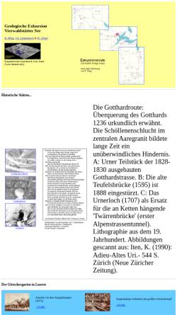 Geologie des Vierwaldstätter Sees