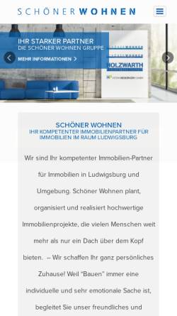 Vorschau der mobilen Webseite www.pura-vida-tamm.de, Schöner Wohnen Immobiliencenter GmbH & Co. KG