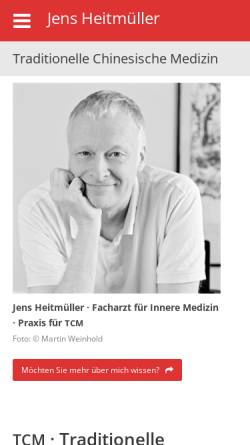 Vorschau der mobilen Webseite www.jens-heitmueller.de, Jens Heitmüller