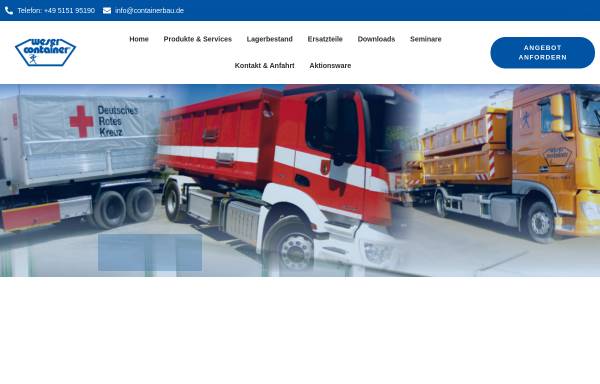 Vorschau von www.containerbau.de, Containerbau Hameln GmbH