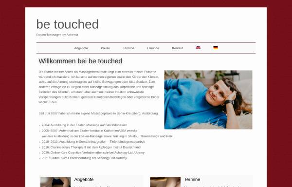 Vorschau von www.be-touched.de, Be-Touched