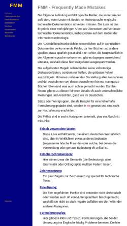 Vorschau der mobilen Webseite www.twenzel.de, Frequently Made Mistakes