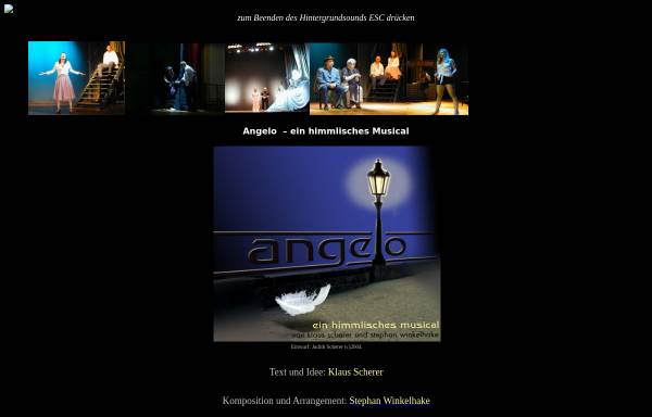 Vorschau von www.angelo-musical.de, Angelo