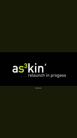 Vorschau der mobilen Webseite www.assskin.com, Assskin`