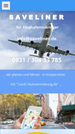 Vorschau der mobilen Webseite www.saveliner.de, Savalinger, Peter Troll