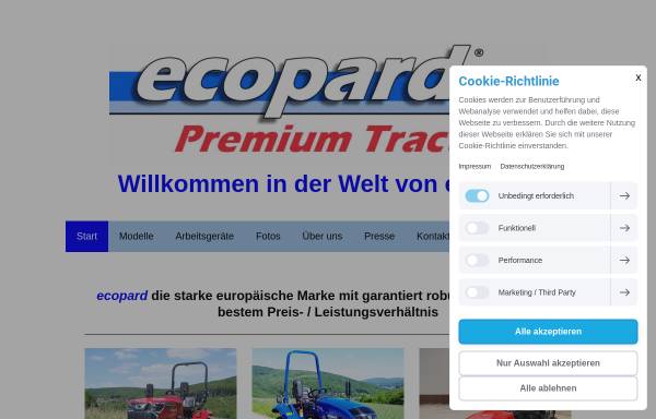 Vorschau von www.ecopard.com, Wienschall GmbH