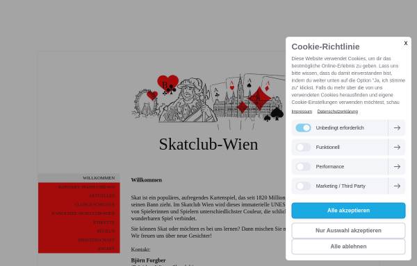 Vorschau von www.skatclub-wien.at, Skatclub Wien