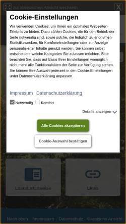 Vorschau der mobilen Webseite www.geps-rp-saar.de, GEPS Rheinland-Pfalz Saarland e.V.