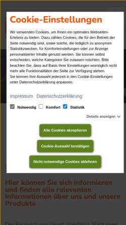 Vorschau der mobilen Webseite www.reich-tank.de, ReichTank Kunststoffwerk GmbH