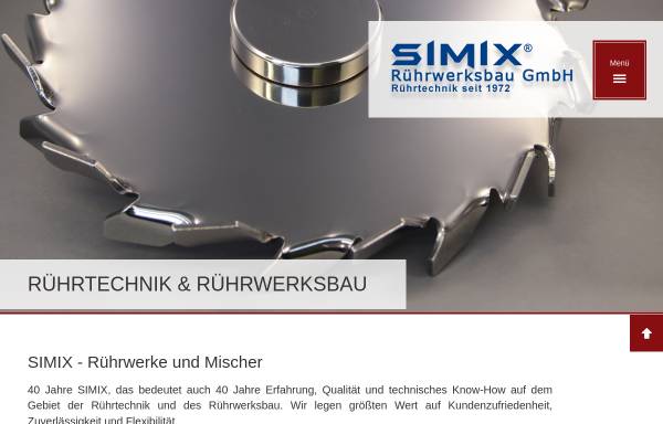 Vorschau von www.simix.de, Simix Rührwerksbau GmbH