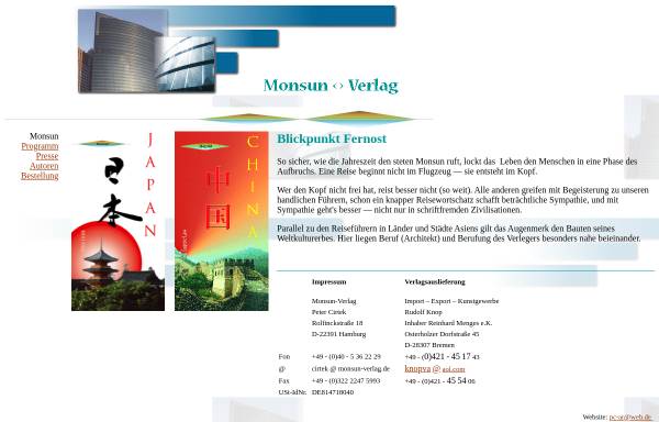 Vorschau von www.monsun-verlag.de, Monsun Verlag