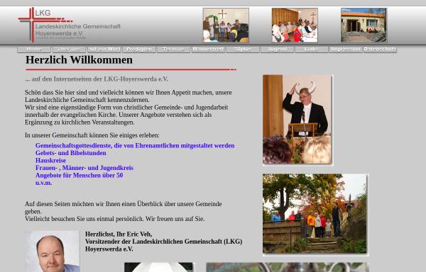 Vorschau von www.lkg-hoyerswerda.de, Landeskirchliche Gemeinschaft Hoyerswerda