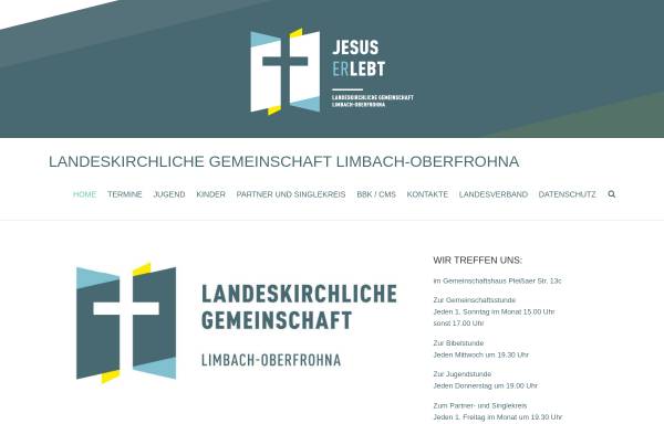 Vorschau von www.lkg-lo.de, Landeskirchliche Gemeinschaft Limbach-Oberfrohna