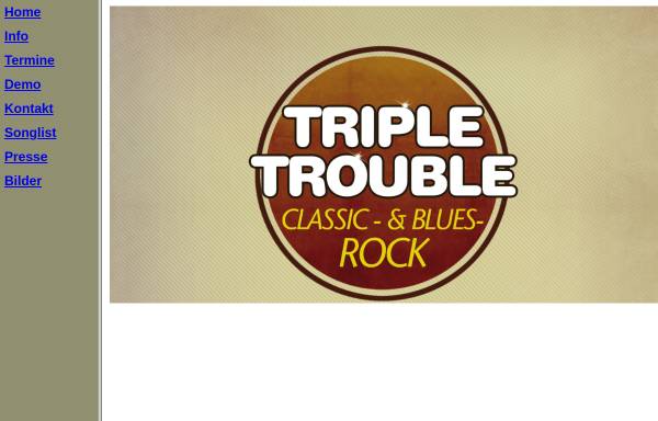 Vorschau von www.tripletrouble.de, Triple Trouble