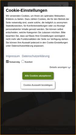 Vorschau der mobilen Webseite schuhmacherhandwerk.de, Zentralverband des Deutschen Schuhmacher-Handwerks, ZDS