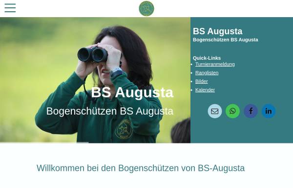 Vorschau von www.bs-augusta.ch, Bogenschützen Augusta