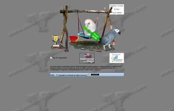 Vorschau von www.slowik-online.com, Parrot Playground