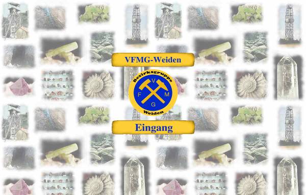 Vorschau von www.vfmg-weiden.de, Vereinigung der Freunde der Mineralogie und Geologie (VFMG) - Bezirksgruppe Weiden/Oberpfalz
