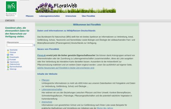 Daten und Informationen zu Wildpflanzen und Vegetation in Deutschland