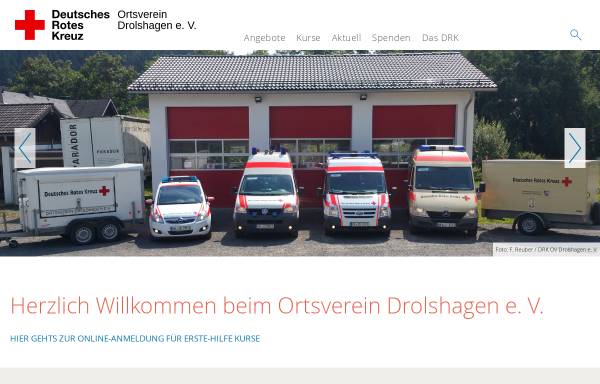 Deutsches Rotes Kreuz (DRK), Ortsverein Drolshagen e.V.