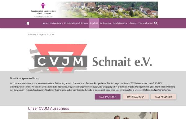 Vorschau von www.cvjm-schnait.de, CVJM Schnait e. V.