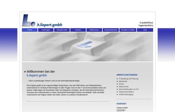 Vorschau von www.liepert.de, It-service Liepert