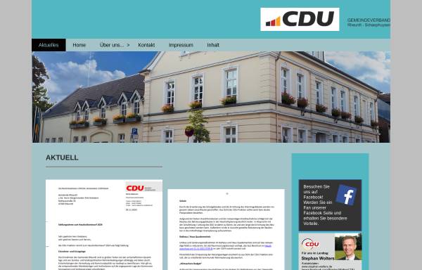 Vorschau von cdu-rheurdt.de, CDU Rheurdt