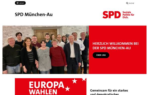 Vorschau von www.spd-muenchen-au.de, SPD-Ortsverein München-Au