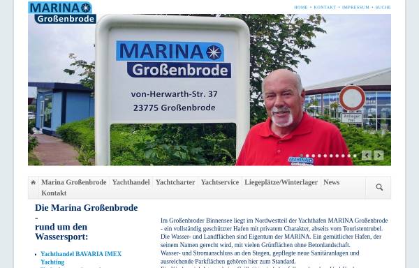Vorschau von marina-grossenbrode.de, Marina Grossenbrode