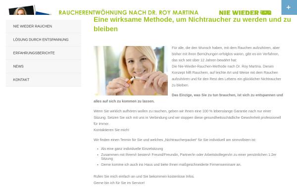 Vorschau von nie-wieder-rauchen.net, Manuela Schurk-Balles
