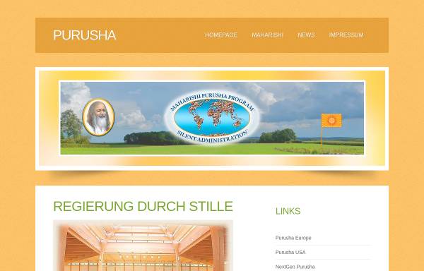 Vorschau von www.purusha.de, Tausendköpfiger Purusha