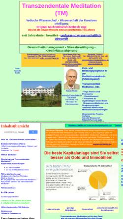 Vorschau der mobilen Webseite www.tm-konstanz.de, Transzendentale Meditation am Bodensee