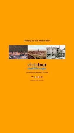 Vorschau der mobilen Webseite www.vistatour.de, VistaTour