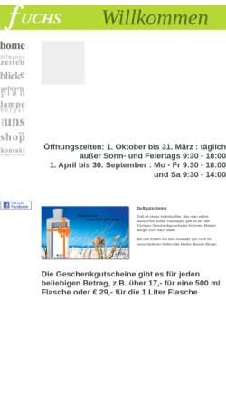Vorschau der mobilen Webseite die-fuechse.at, Fuchs